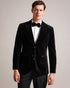 EDWARDJ-Jackets-Add a luxurious twist to your look with the EDWARDJ velvet blazer. Crafted from pure cotton, its slim fit and peaked lapels exude a refined yet bold style. Velvet blazer Peaked lapels Pure cotton Slim fit Button fastening Fully lined- Ted Baker Romania